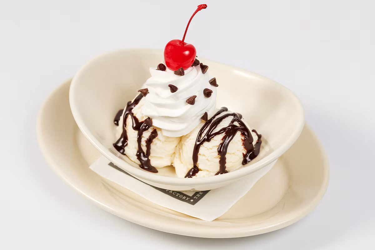 Kids’ Mini Hot Fudge Sundae - The Cheesecake Factory Menu Prices 2026